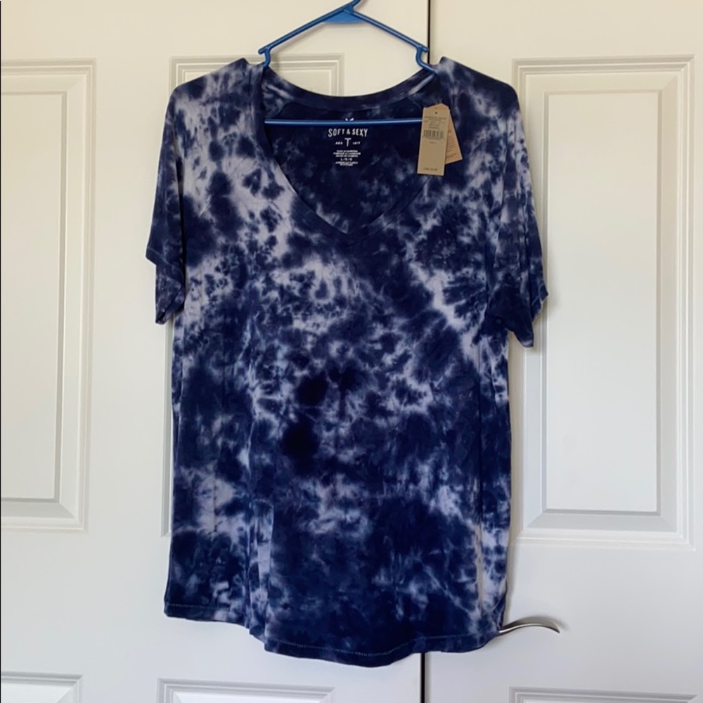 American Eagle “Soft & Sexy” Tie Dye Short Sleeve